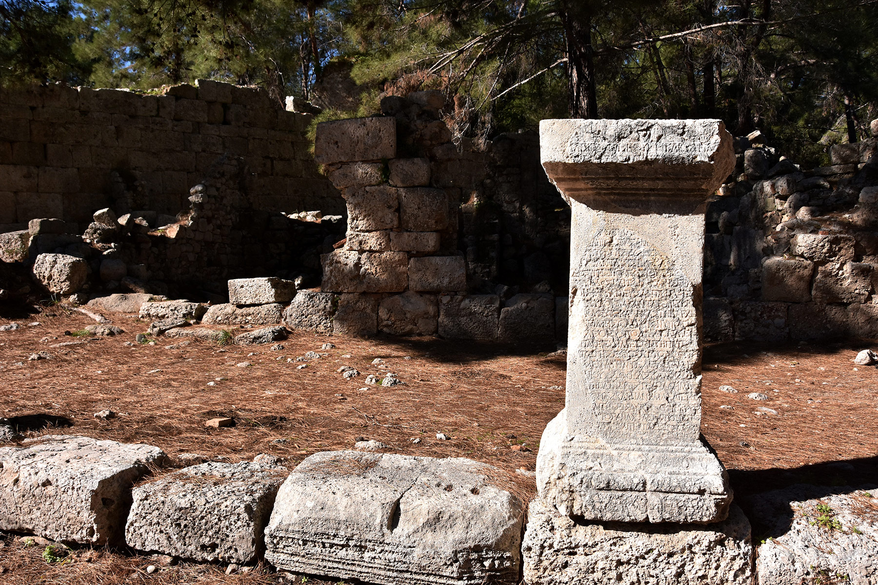 Phaselis ruins, Çamyuva